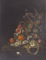KS 025
          <br/>
          Stilleven met vruchten en oesters
          <br/>
          <em>Heem, Cornelis de (1631-1695)</em>